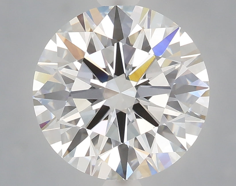 3.00 carat round lab grown diamond E color VVS2 clarity