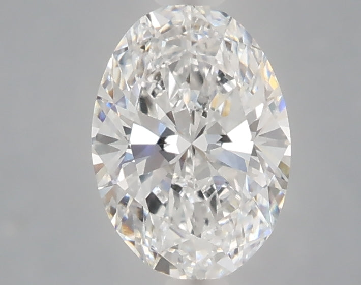 1.10 carat oval lab grown diamond D color VVS2 clarity
