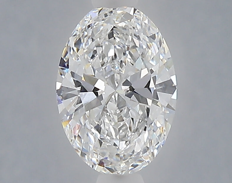 1.10 carat oval lab grown diamond E color VVS2 clarity
