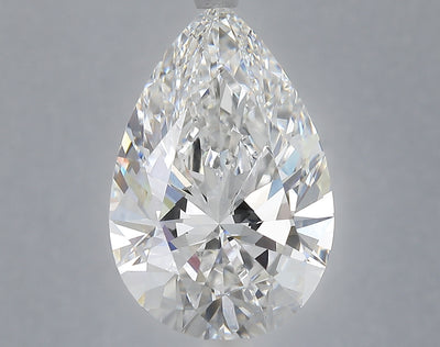 6.36 carat pear lab grown diamond E color VVS2 clarity