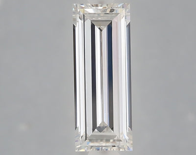 1.01 carat baguette lab grown diamond E color VVS2 clarity