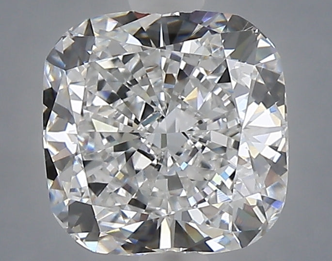 2.09 carat cushion lab grown diamond D color VVS1 clarity
