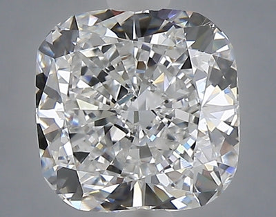 2.09 carat cushion lab grown diamond D color VVS1 clarity