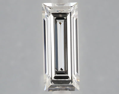 1.02 carat baguette lab grown diamond E color VS1 clarity