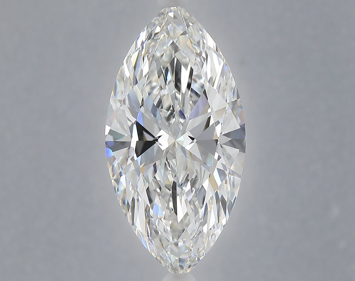 6.22 carat marquise lab grown diamond F color VVS2 clarity
