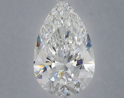 6.01 carat pear lab grown diamond F color VVS2 clarity