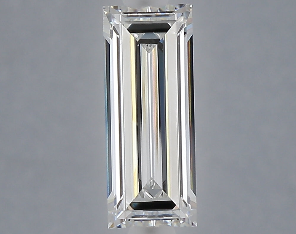 1.02 carat baguette lab grown diamond E color VVS1 clarity