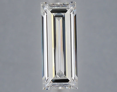 1.02 carat baguette lab grown diamond E color VVS1 clarity