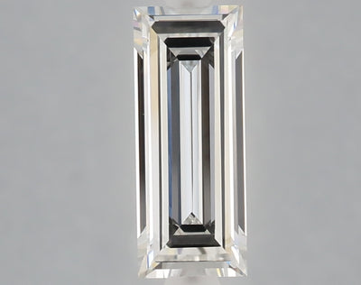 1.04 carat baguette lab grown diamond E color VVS2 clarity