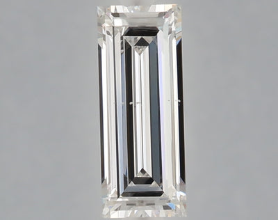 1.03 carat baguette lab grown diamond E color VS2 clarity