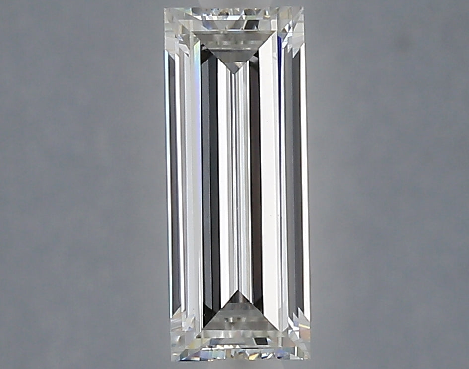 1.00 carat baguette lab grown diamond F color VVS2 clarity