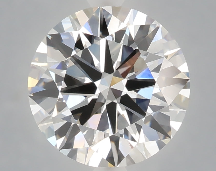 3.07 carat round lab grown diamond E color VS1 clarity