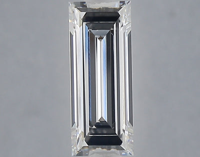 1.04 carat baguette lab grown diamond E color VVS2 clarity