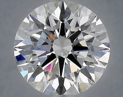 3.10 carat round lab grown diamond E color VVS2 clarity