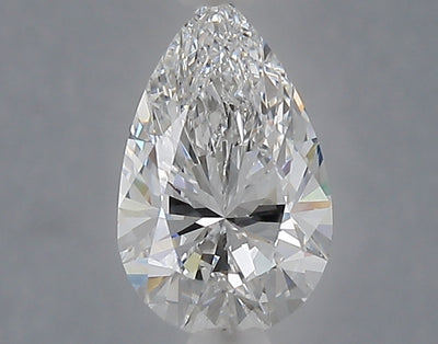 1.09 carat pear lab grown diamond E color VVS1 clarity