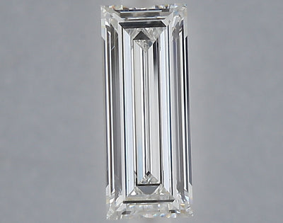1.05 carat baguette lab grown diamond E color VS1 clarity