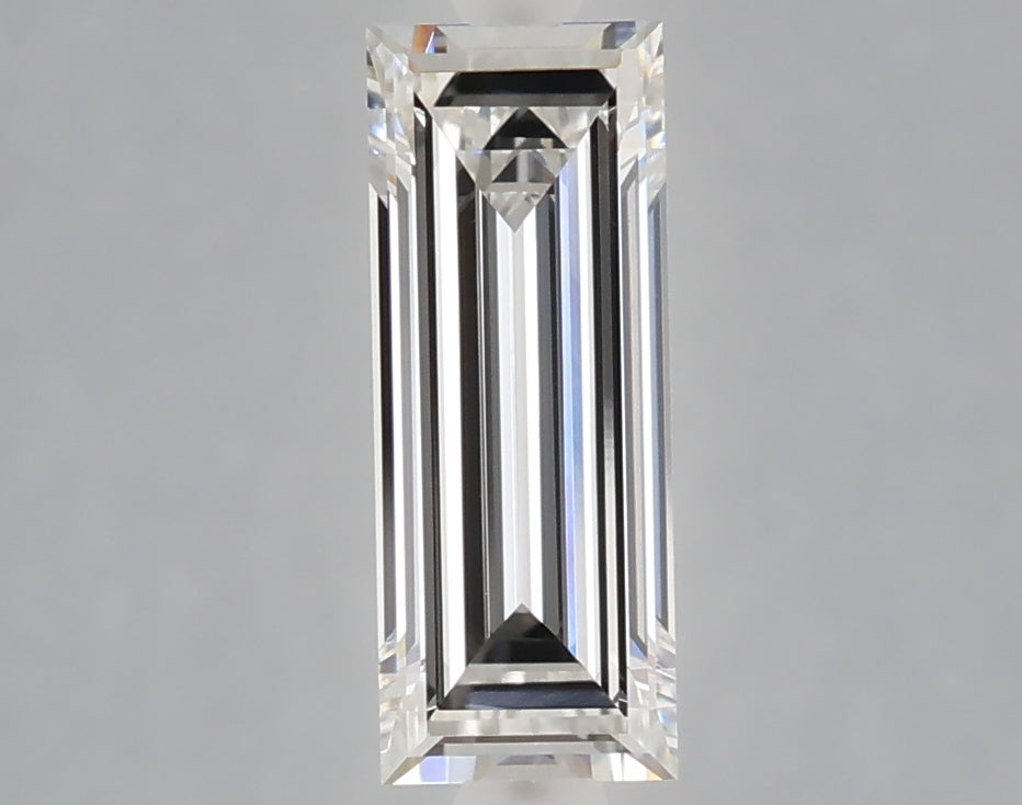 1.02 carat baguette lab grown diamond E color VVS1 clarity