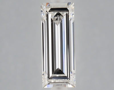 1.02 carat baguette lab grown diamond E color VVS1 clarity