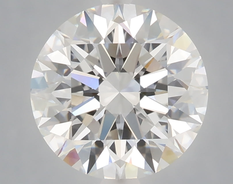 3.09 carat round lab grown diamond E color VVS2 clarity