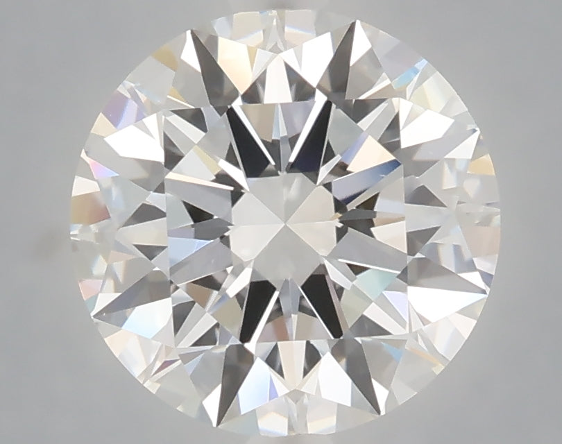 3.05 carat round lab grown diamond E color VS1 clarity