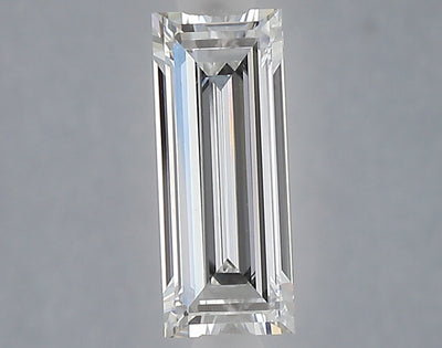 1.08 carat baguette lab grown diamond E color VVS2 clarity