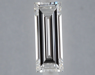 1.01 carat baguette lab grown diamond E color VVS2 clarity