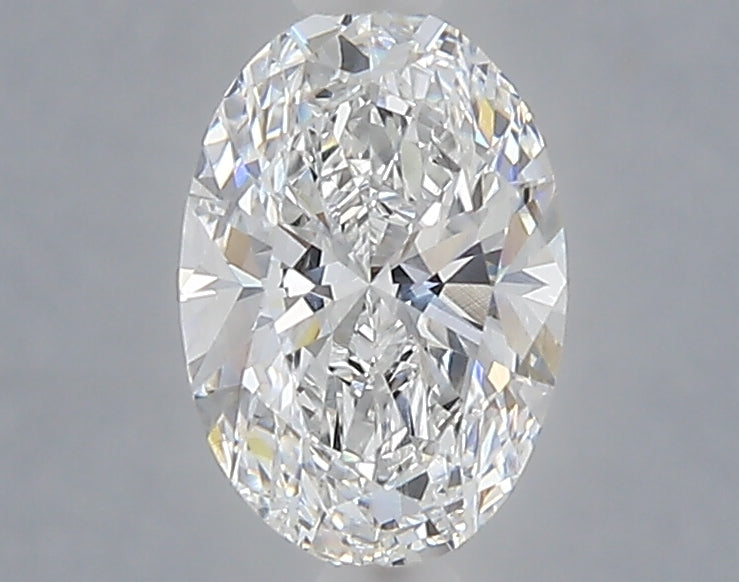 1.10 carat oval lab grown diamond D color VVS2 clarity
