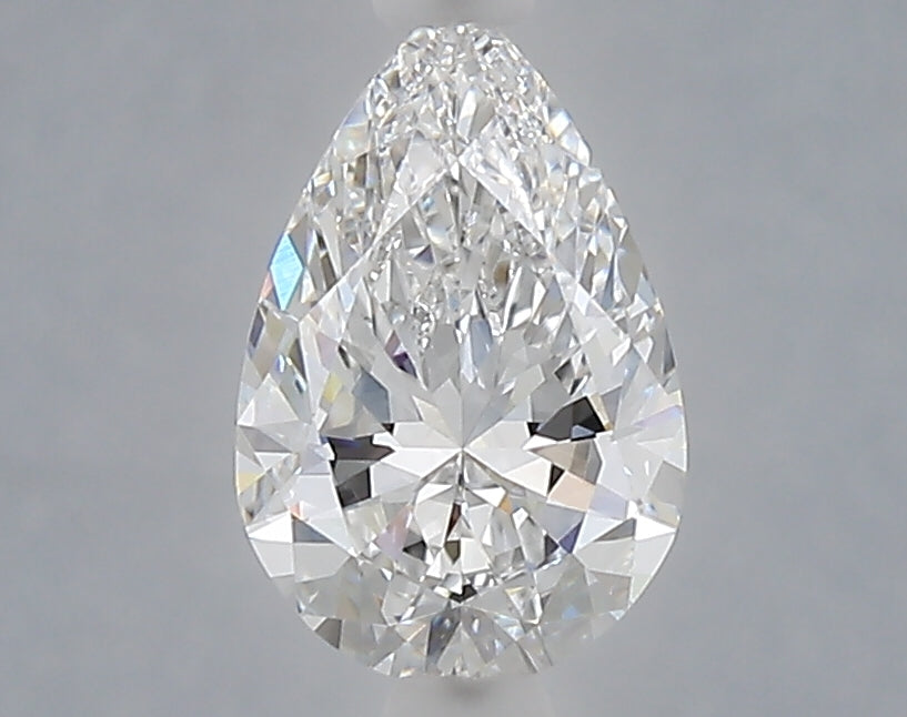 1.07 carat pear lab grown diamond D color VVS1 clarity