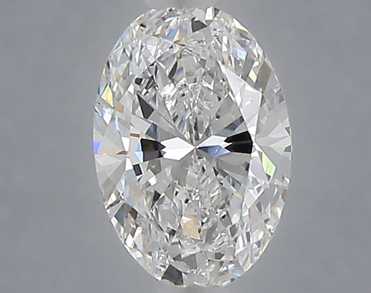 1.10 carat oval lab grown diamond D color VVS2 clarity
