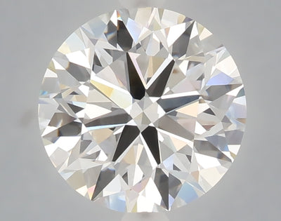 3.00 carat round lab grown diamond E color VVS2 clarity
