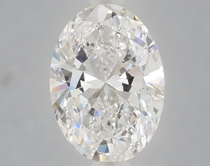 1.08 carat oval lab grown diamond D color VS1 clarity