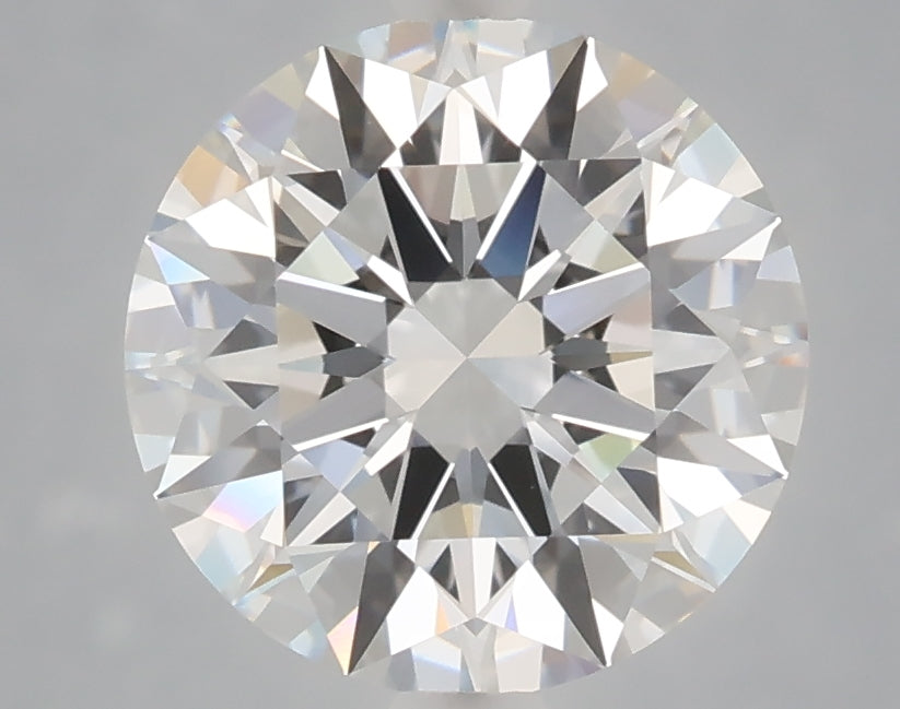 3.06 carat round lab grown diamond E color VVS2 clarity