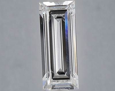 1.03 carat baguette lab grown diamond E color VVS1 clarity