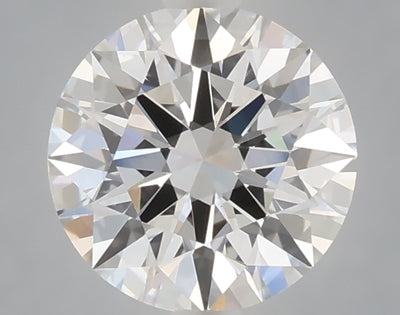 1.56 carat round lab grown diamond D color VVS2 clarity