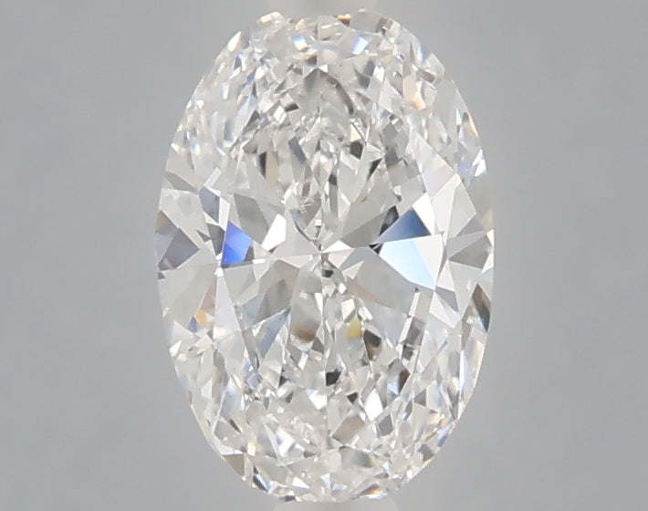 1.04 carat oval lab grown diamond D color VVS2 clarity