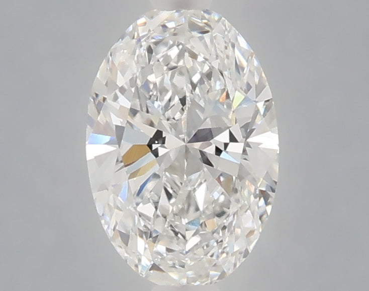 1.10 carat oval lab grown diamond D color VVS2 clarity