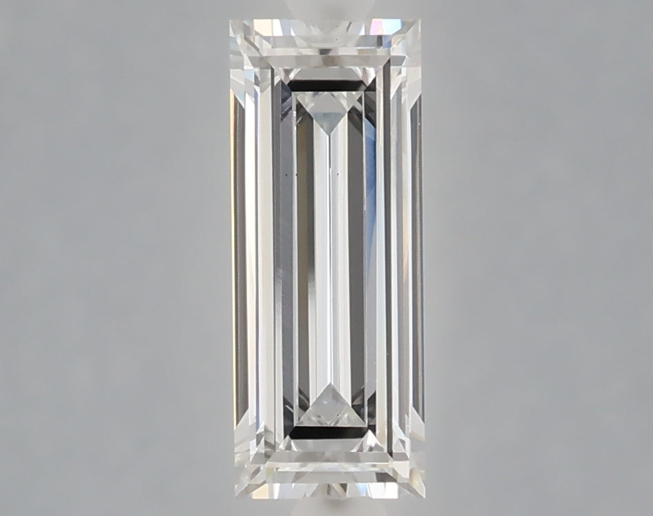 1.05 carat baguette lab grown diamond E color VS1 clarity