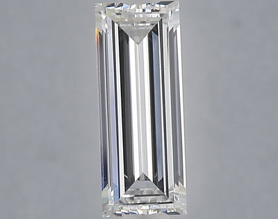 1.04 carat baguette lab grown diamond E color VS1 clarity