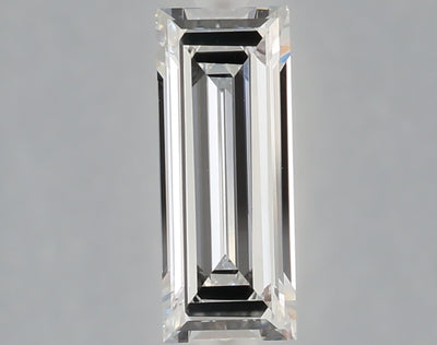 1.01 carat baguette lab grown diamond E color VS1 clarity