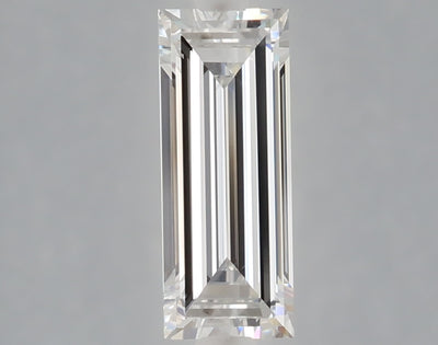 1.03 carat baguette lab grown diamond D color VVS2 clarity