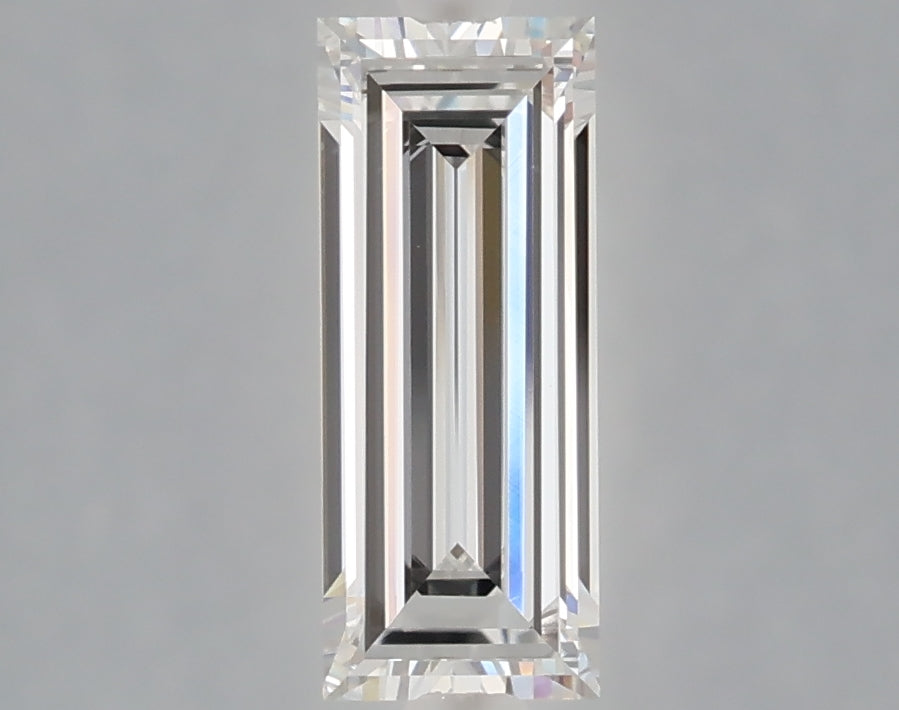 1.05 carat baguette lab grown diamond E color VVS1 clarity