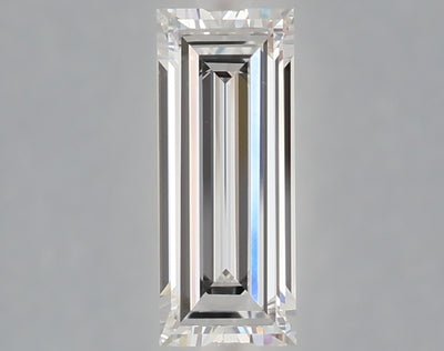 1.05 carat baguette lab grown diamond E color VVS1 clarity
