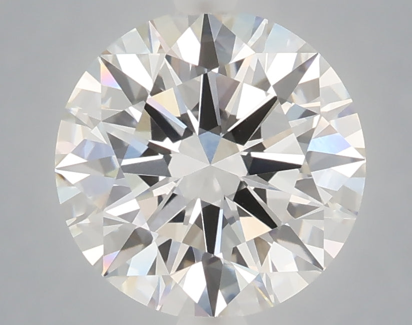 3.04 carat round lab grown diamond E color VVS2 clarity