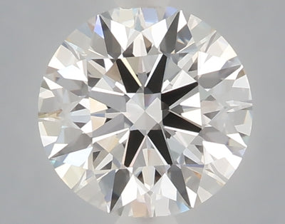 1.56 carat round lab grown diamond D color VVS2 clarity