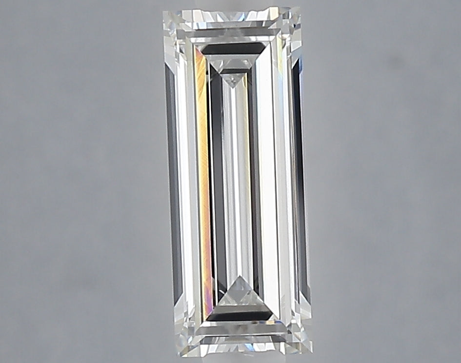 1.04 carat baguette lab grown diamond E color VVS2 clarity