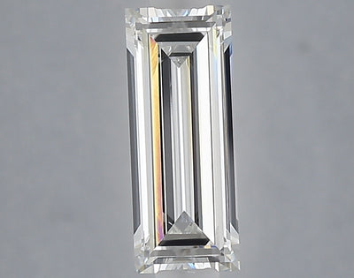 1.04 carat baguette lab grown diamond E color VVS2 clarity