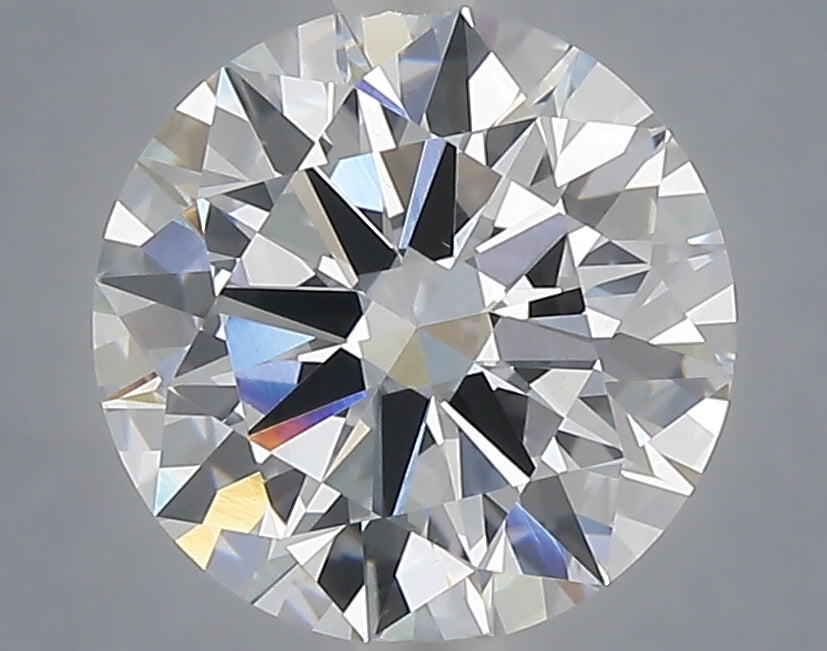 3.01 carat round lab grown diamond E color VS1 clarity