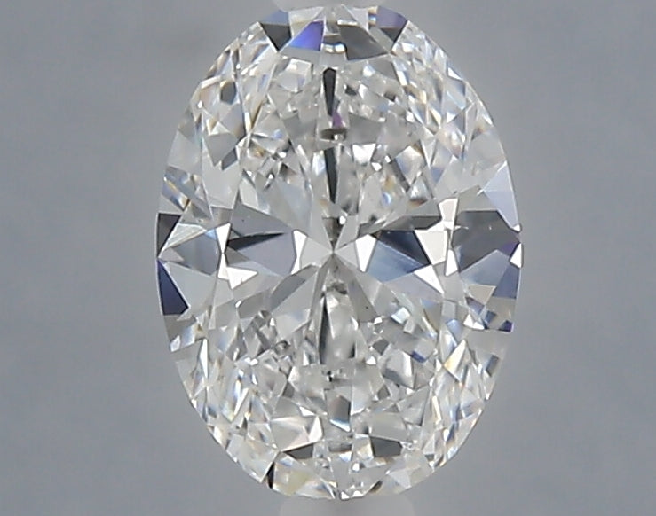 1.10 carat oval lab grown diamond E color VS1 clarity