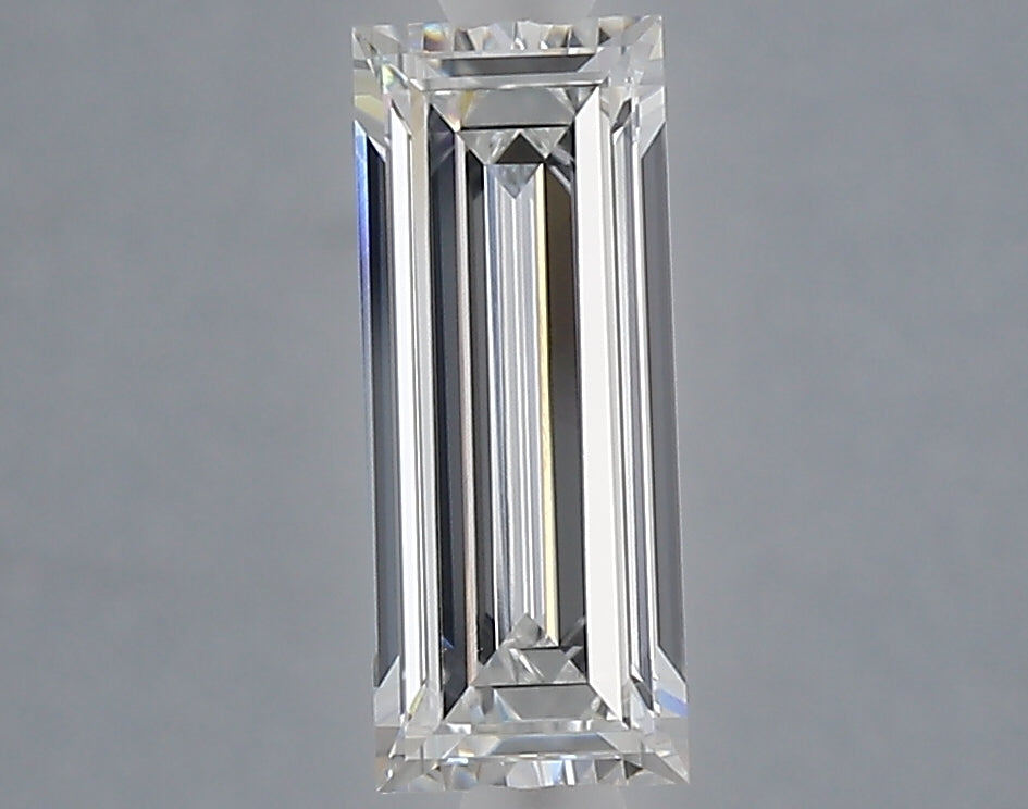 1.02 carat baguette lab grown diamond E color VVS2 clarity