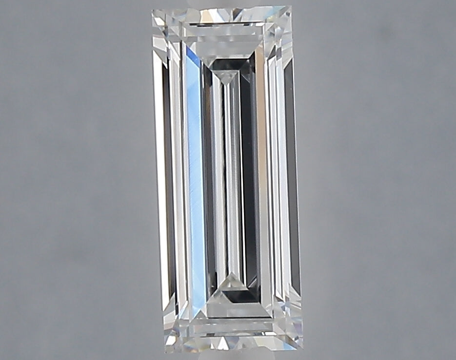1.05 carat baguette lab grown diamond E color VVS2 clarity